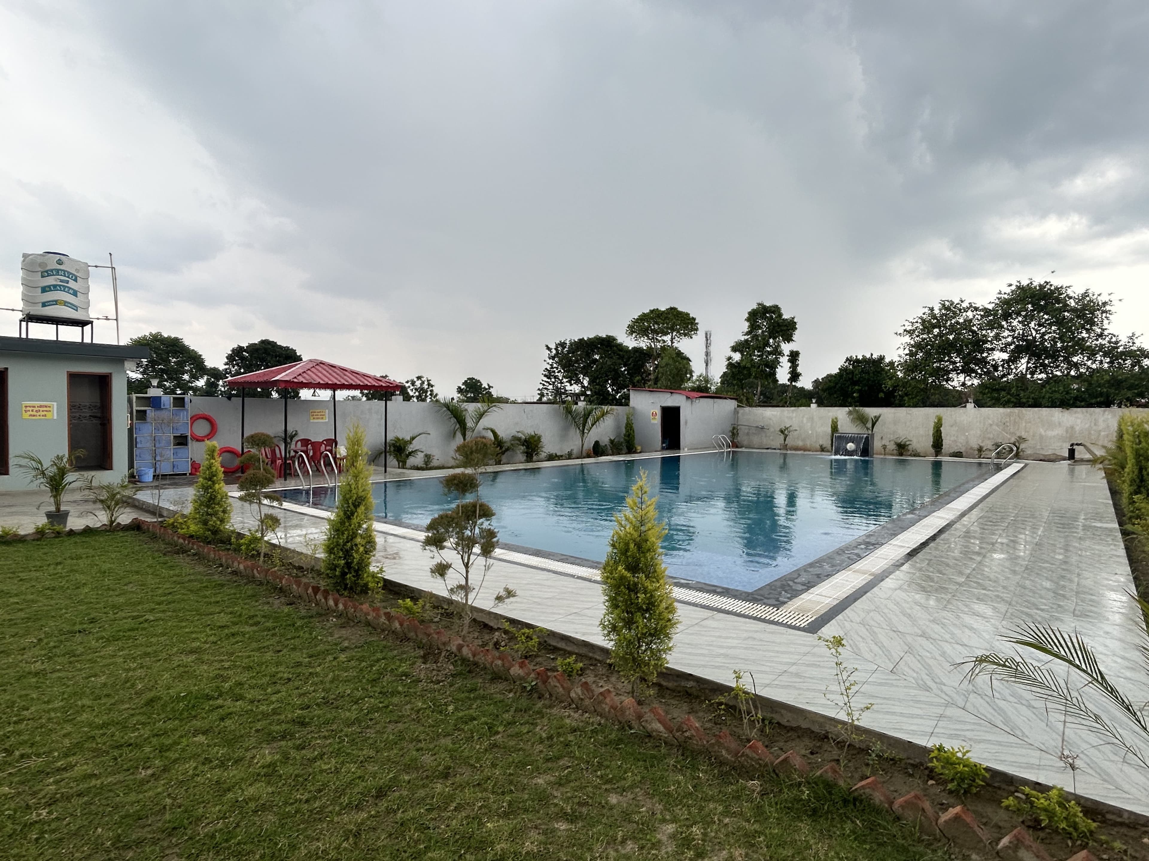 Poolside birthday party venue in Dehradun